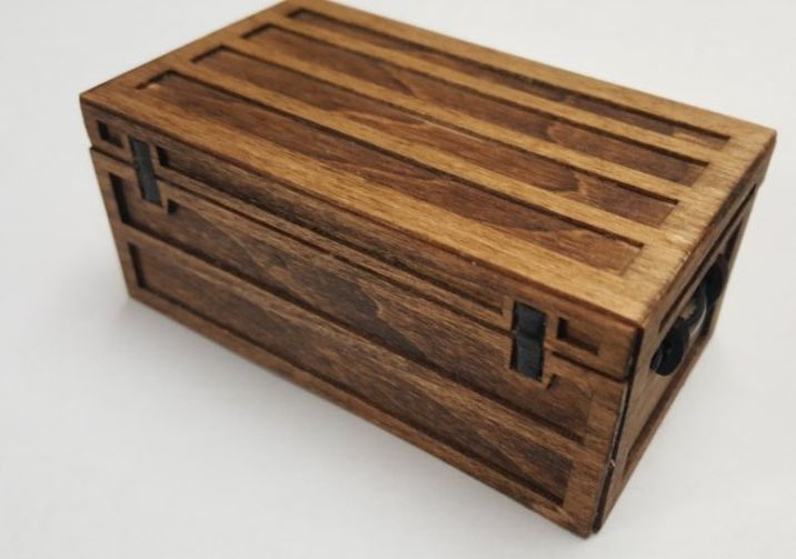 1:12 Flat Top Wood Trunk Kit - Click Image to Close