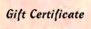 Gift Certificate - You Specify Amount
