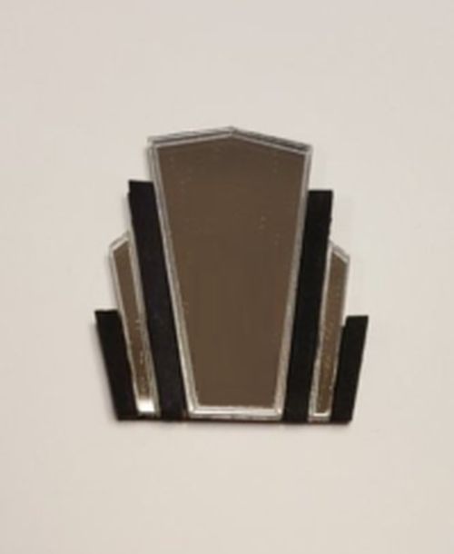 Art Deco Wall Mirror Kit - Click Image to Close