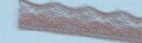 3/8" wide Gray lace #731- 4 yd pkg - Click Image to Close
