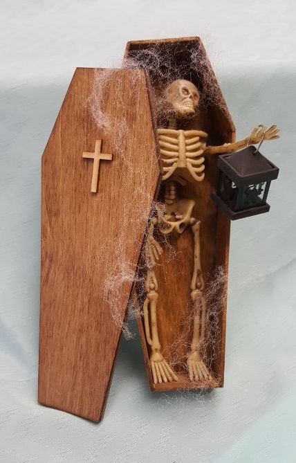 1:12 Coffin Kit (Skelly not included) - Click Image to Close