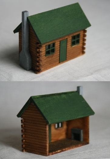 1:12 Toy Cabin Kit - Click Image to Close