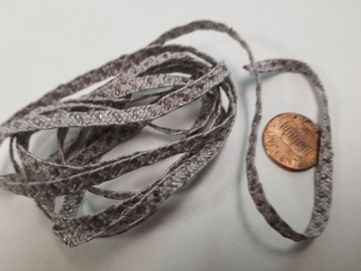 Hat Straw MED GRAY 2 yd pkg ONLY 1 in STOCK - Click Image to Close