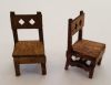1:48 Cabin Rustic Chair Kit - makes 2